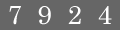 type in code